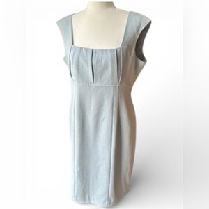 Stunning ice blue Calvin Klein empire waist, size 12 dress, excellent shape